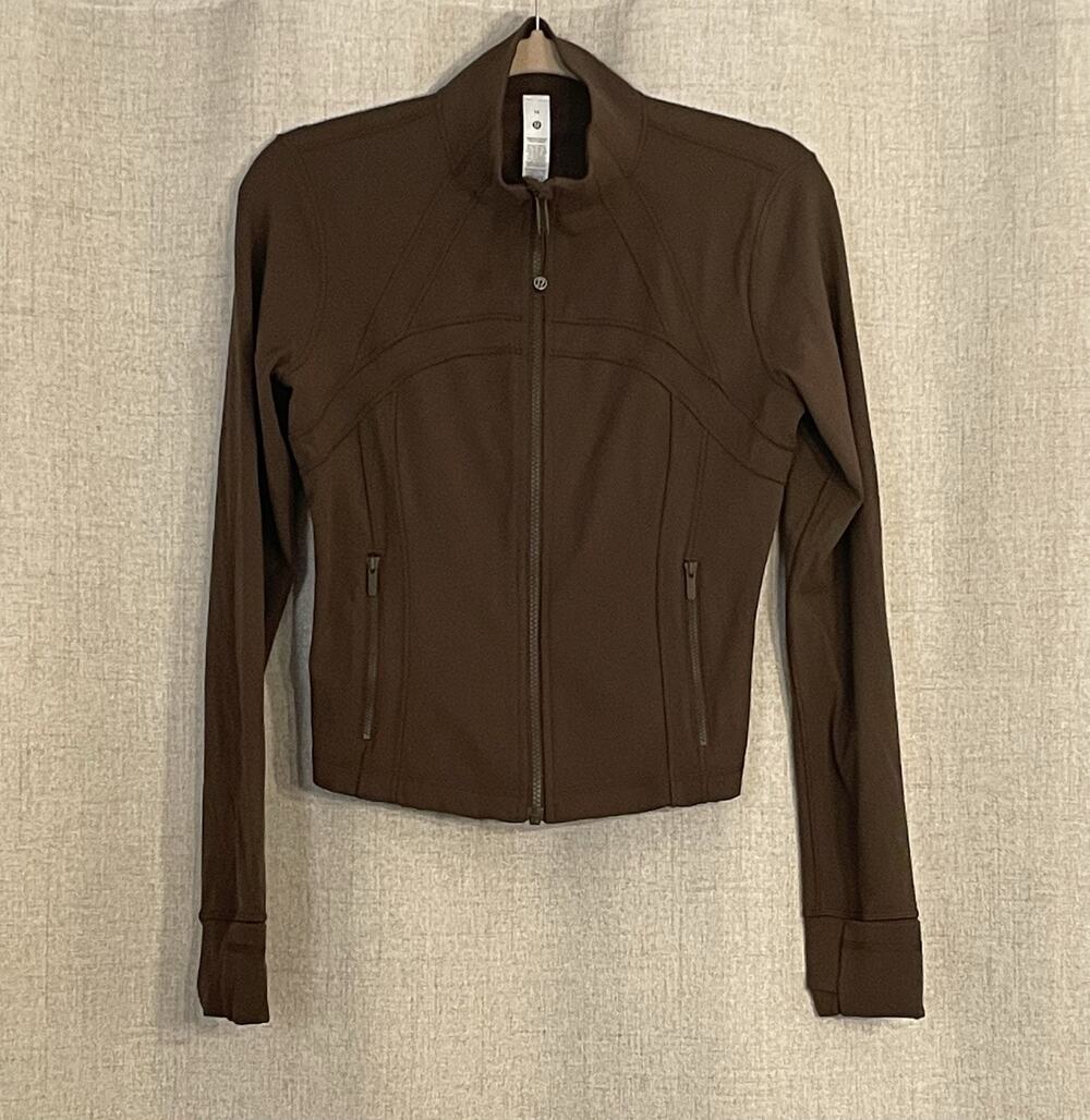 LULULEMON Define Jacket Espresso Brown Size 10 NWOT